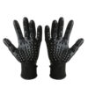Factory Outlet Pet Gloves Dog Bath Gloves Pet Brush Horse Brush Gloves Rubber Hair Removal Gloves