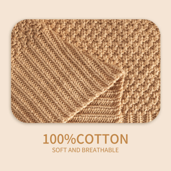 Spring And Autumn Cotton Baby Knitted Wool Blanket Europe And America All-match Shawl Thin Baby Cover Blanket Hug Quilt Cross-border Wholesale