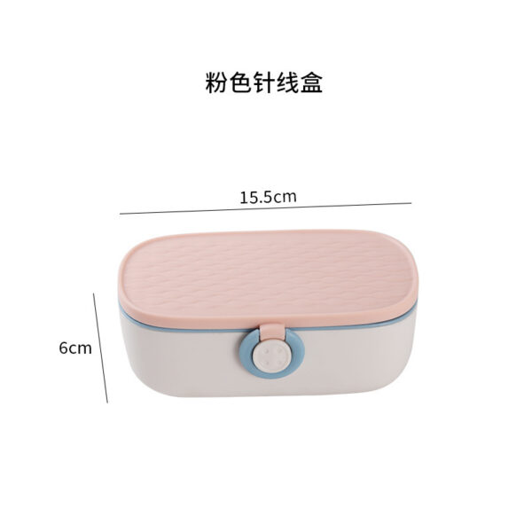 Sewing Box Set Household Portable Mini Tool Sewing Kit Needle Threader Patch Button Crochet Embroidery Needle