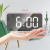 O1CN01z4Aoxw1SyJZ5B89rM_962382315-0-cib.jpg Creative Multifunctional Mirror Clock LED Makeup Mirror Digital Alarm Clock Simple Desktop Automatic Photosensitive Electronic Desk Clock