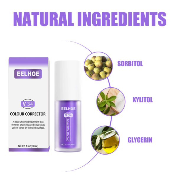 Eelhoe Teeth Whitening Repair Toothpaste Oral Cleaning Care Enamel Repair Fresh Breath Remove Tooth Stains