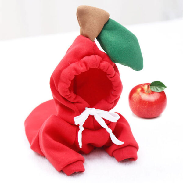 O1CN01DFKIu31fx1QQKlzhx_6000000004072-0-cib.jpg Small And Medium-sized Dog Fruit Sweater Dog Cat Autumn And Winter Sweater Fleece Clothing Supplies Pet Teddy French Fight Banana