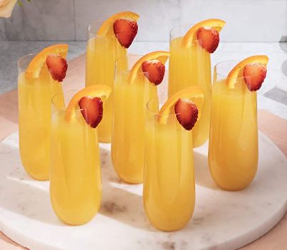 Wholesale Creative Water Glass 9 OZ PET Whiskey Glass Champagne Glass PET Glass Catering Party Cup Factory Direct Sales